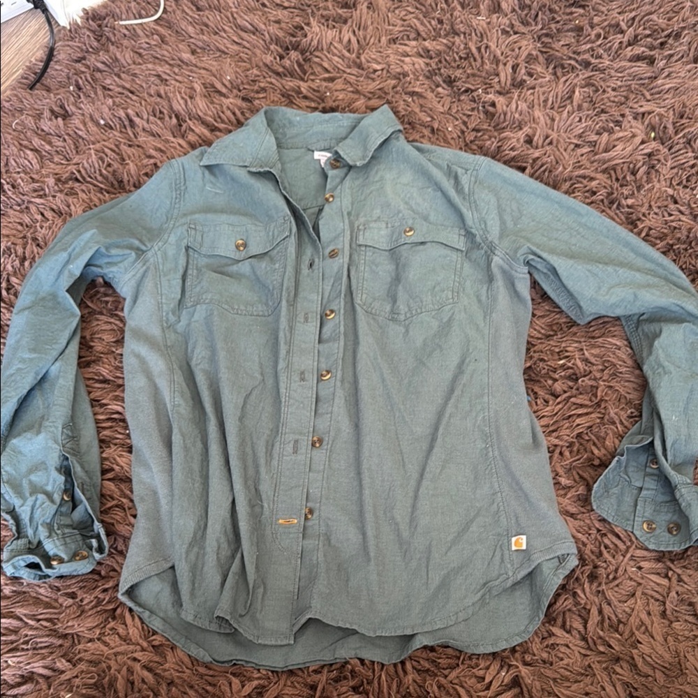 Carhartt Women's Rugged Flex Bozeman Long-Sleeve Work Shirt